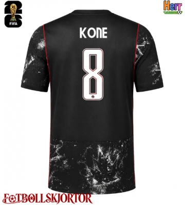 Kanada Ismael Kone #8 Bortatröja VM 2026 Kortärmad